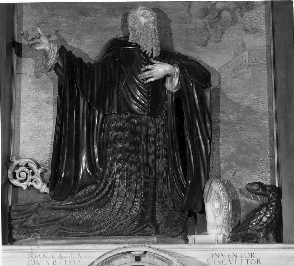  106-Sante Cattaneo-veduta di Montecassino - Brescia 